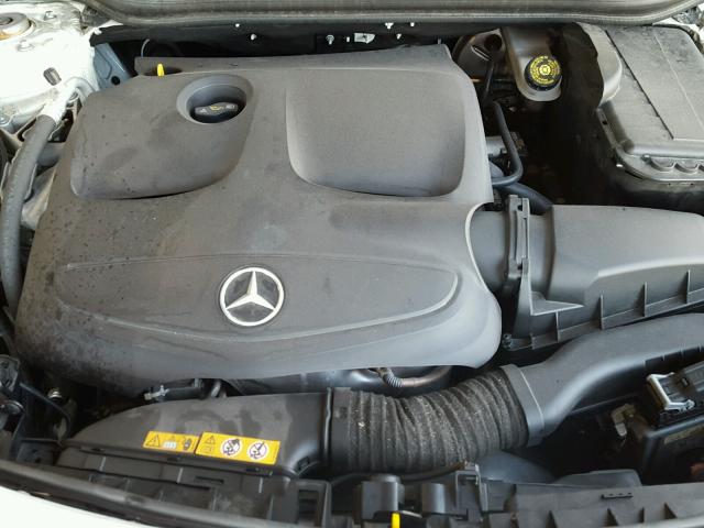 WDDSJ4EB6EN094988 - 2014 MERCEDES-BENZ CLA 250 WHITE photo 7