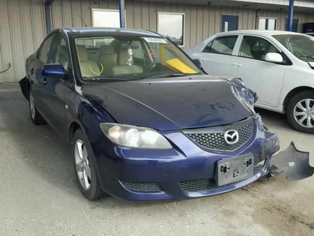 JM1BK12F951306917 - 2005 MAZDA 3 I BLUE photo 1