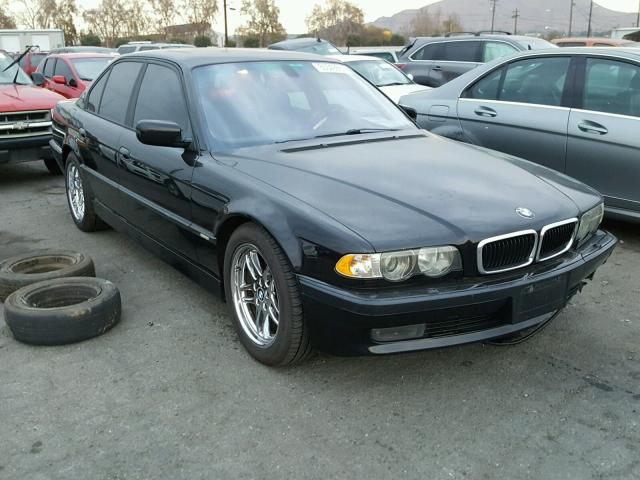 WBAGG83461DN87464 - 2001 BMW 740 I AUTO BLACK photo 1