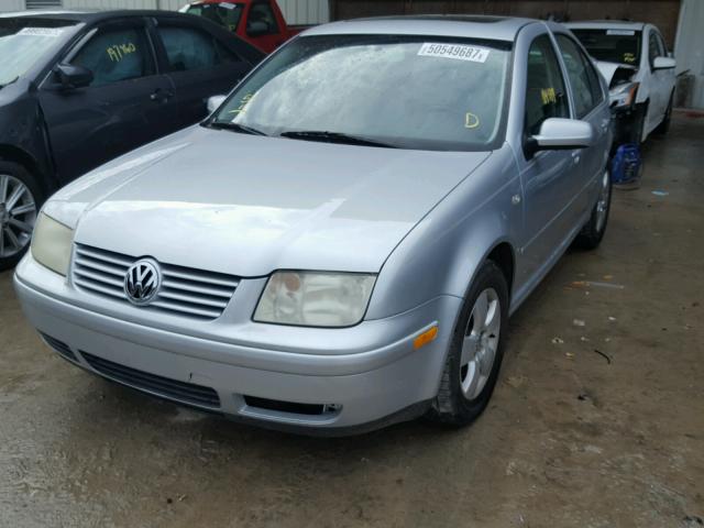 3VWSK69MX3M055369 - 2003 VOLKSWAGEN JETTA GLS SILVER photo 2