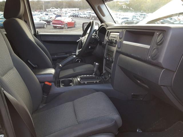 1J4RG4GK3AC157291 - 2010 JEEP COMMANDER შავი ფოტო 5