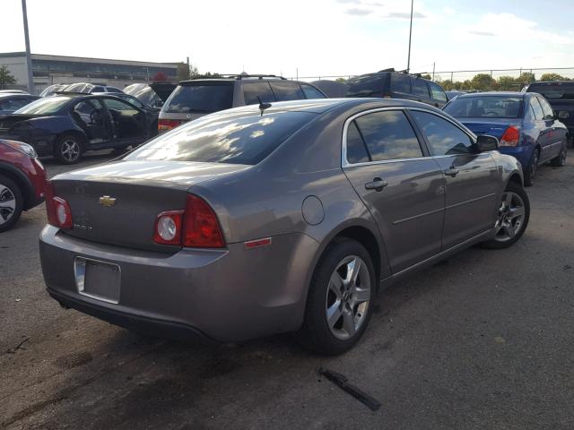 1G1ZC5EB3AF270806 - 2010 CHEVROLET MALIBU 1LT TAN photo 4