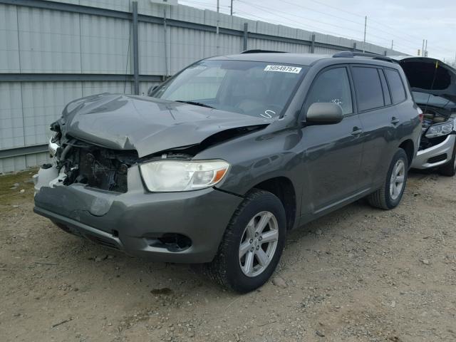 JTEDS41A682025975 - 2008 TOYOTA HIGHLANDER GREEN photo 2