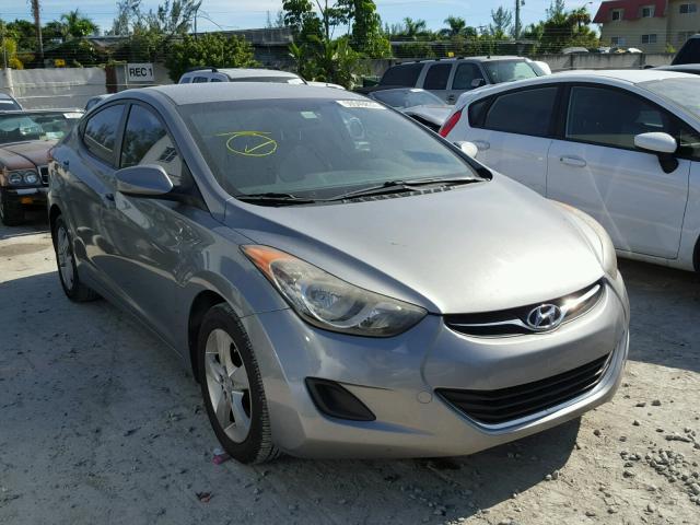 KMHDH4AE3BU112181 - 2011 HYUNDAI ELANTRA GL GRAY photo 1