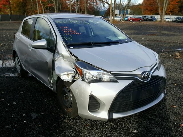 VNKKTUD33HA078961 - 2017 TOYOTA YARIS L SILVER photo 1