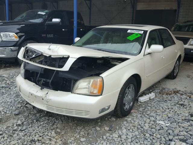 1G6KD54Y83U163523 - 2003 CADILLAC DEVILLE WHITE photo 2