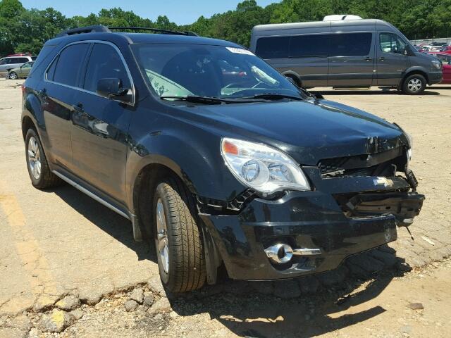 2CNALPEW6A6396392 - 2010 CHEVROLET EQUINOX LT BLACK photo 1