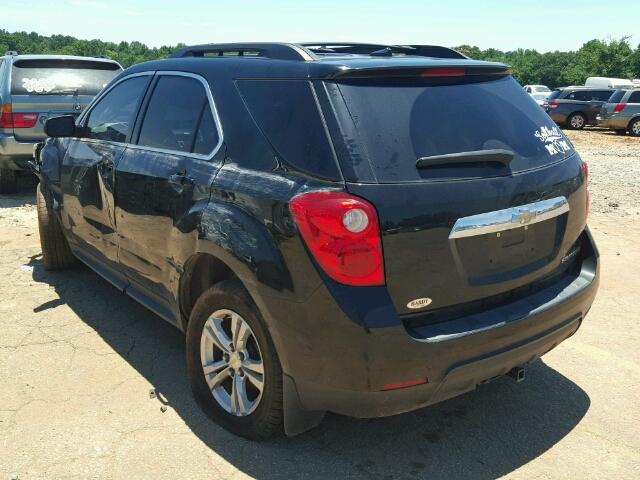 2CNALPEW6A6396392 - 2010 CHEVROLET EQUINOX LT BLACK photo 3