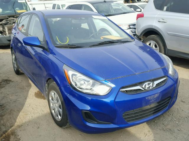 KMHCT5AE8DU098488 - 2013 HYUNDAI ACCENT GLS BLUE photo 1