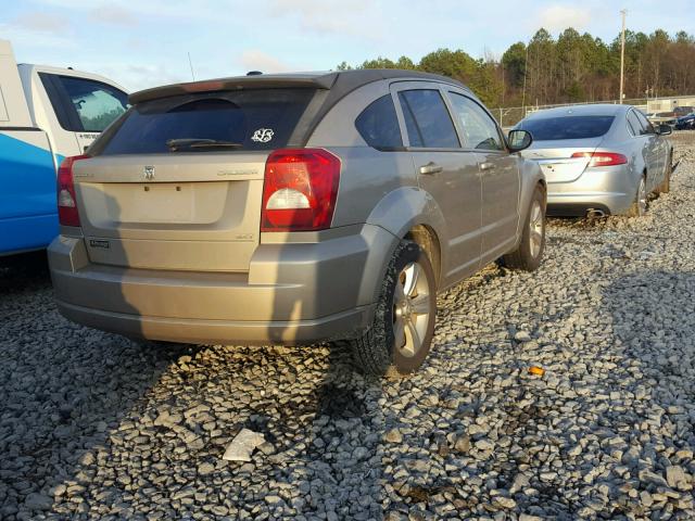 1B3CB4HA6AD632721 - 2010 DODGE CALIBER SX TAN photo 4