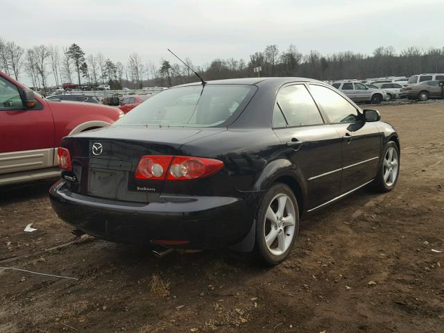 1YVFP80C255M55127 - 2005 MAZDA 6 I BLACK photo 4