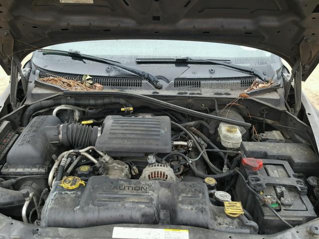 1D4HR38N03F621298 - 2003 DODGE DURANGO SP GRAY photo 7