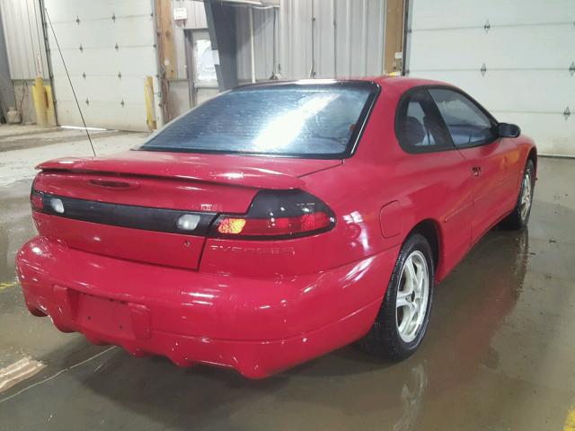 4B3AU42Y2VE179395 - 1997 DODGE AVENGER BA RED photo 4