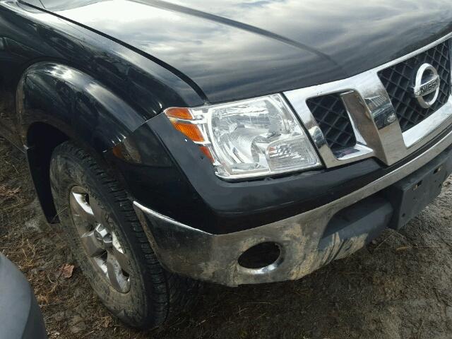 1N6AD06W29C422641 - 2009 NISSAN FRONTIER K BLACK photo 9