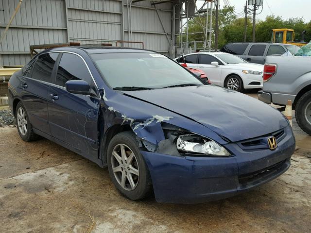 1HGCM66533A008097 - 2003 HONDA ACCORD EX BLUE photo 1