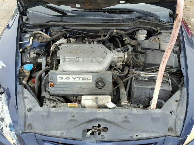 1HGCM66533A008097 - 2003 HONDA ACCORD EX BLUE photo 7