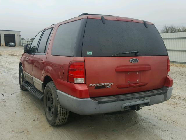 1FMFU15L83LC60524 - 2003 FORD EXPEDITION RED photo 3