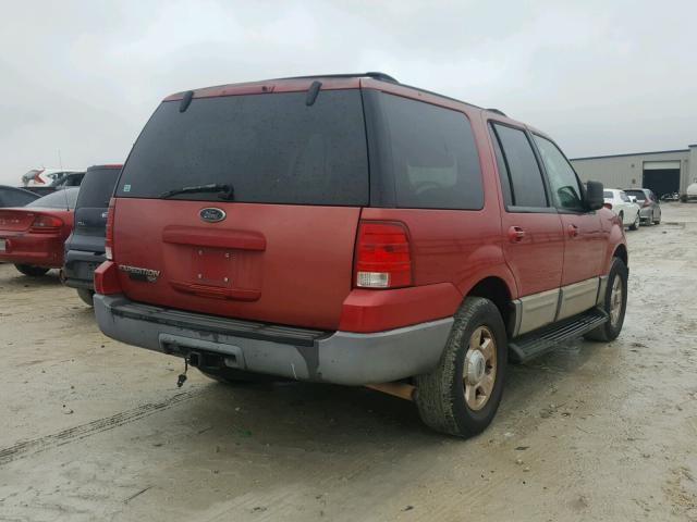 1FMFU15L83LC60524 - 2003 FORD EXPEDITION RED photo 4