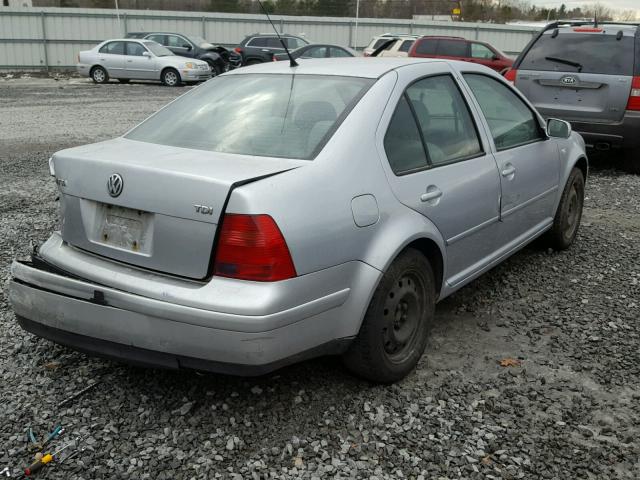 3VWSP69MX3M020459 - 2003 VOLKSWAGEN JETTA GLS SILVER photo 4