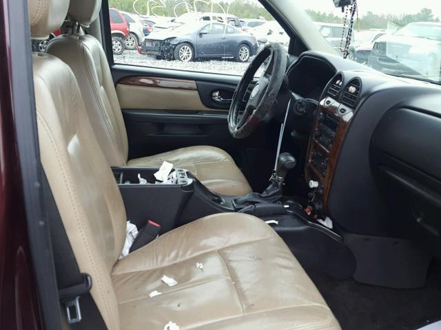 4NUDS13S672702552 - 2007 ISUZU ASCENDER S 勃艮第红 照片 5