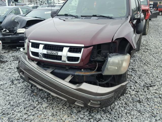 4NUDS13S672702552 - 2007 ISUZU ASCENDER S 勃艮第红 照片 9