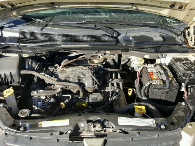 2D4RN4DE2AR380426 - 2010 DODGE GRAND CARA GOLD photo 7