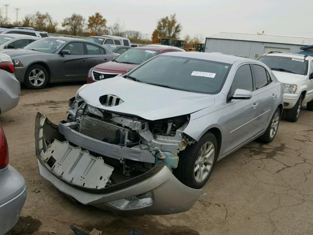 1G11C5SA4DF122645 - 2013 CHEVROLET MALIBU 1LT SILVER photo 2