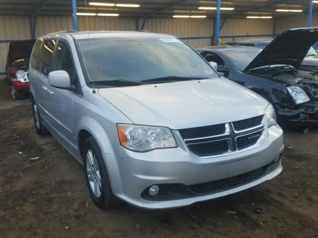 2D4RN5DG6BR710738 - 2011 DODGE GRAND CARA SILVER photo 1