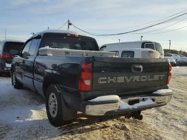 2GCEC19T641408643 - 2004 CHEVROLET SILVERADO GREEN photo 3