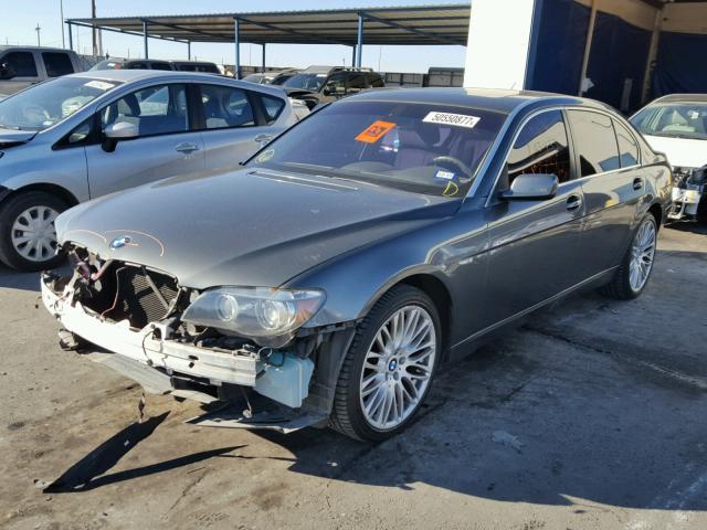 WBAHN835X6DT63284 - 2006 BMW 750 LI GRAY photo 2