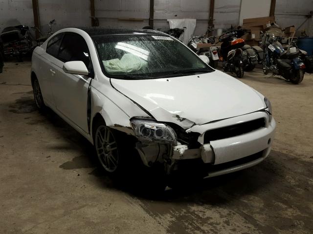 JTKDE177160097402 - 2006 TOYOTA SCION TC WHITE photo 1