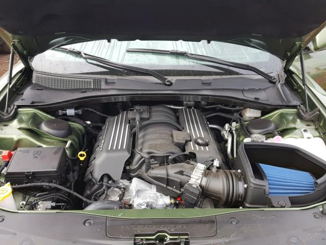 2C3CDXGJ6JH313077 - 2018 DODGE CHARGER R/ GREEN photo 7