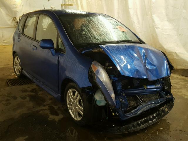 JHMGD38687S009328 - 2007 HONDA FIT S BLUE photo 1