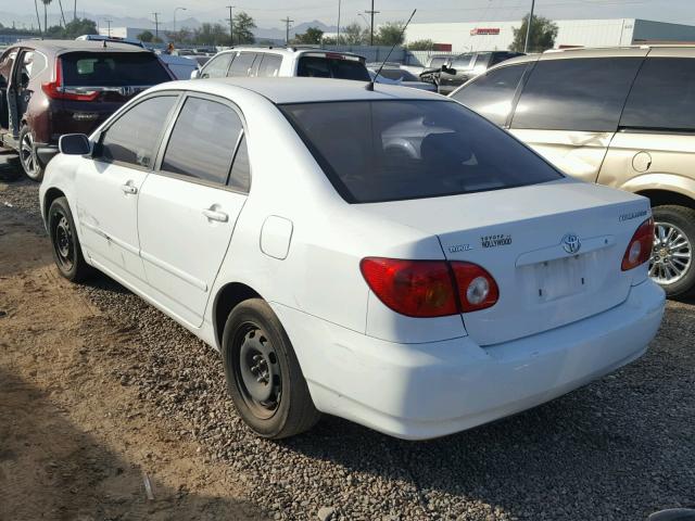 JTDBR32E930046634 - 2003 TOYOTA COROLLA CE WHITE photo 3