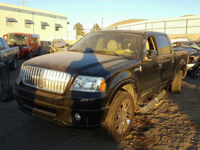 5LTPW18538FJ05995 - 2008 LINCOLN MARK LT BLACK photo 2