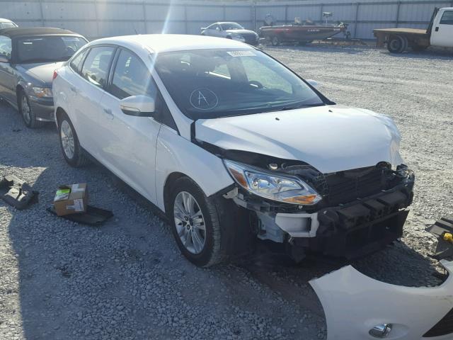 1FAHP3H20CL357371 - 2012 FORD FOCUS SEL WHITE photo 1