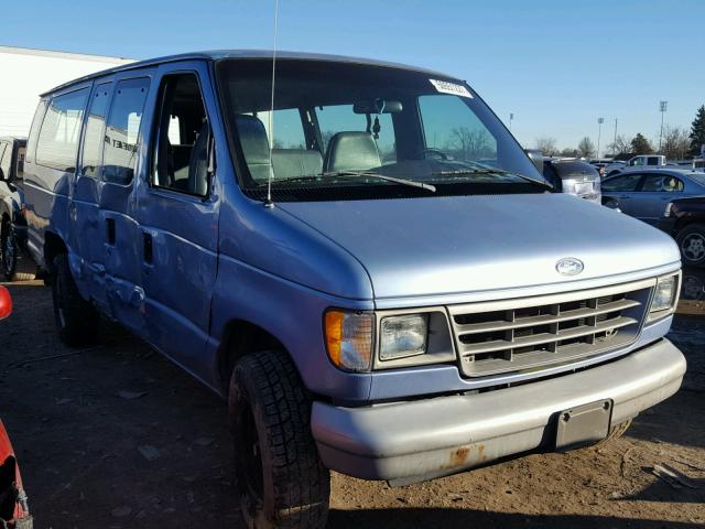 1FBJS31HXSHB50193 - 1995 FORD ECONOLINE BLUE photo 1