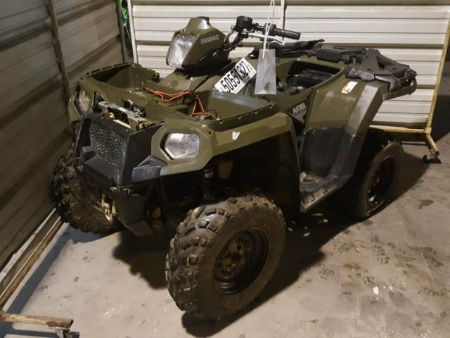 4XASEA571FA224670 - 2015 POLARIS SPORTSMAN GREEN photo 2