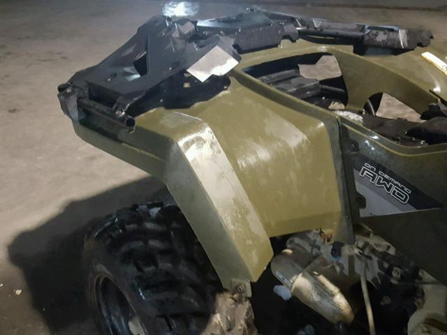 4XASEA571FA224670 - 2015 POLARIS SPORTSMAN GREEN photo 9