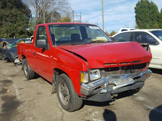 1N6SD11S4NC371135 - 1992 NISSAN TRUCK SHOR RED photo 1