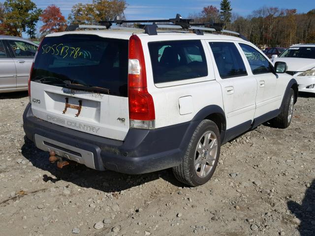 YV4SZ592671282307 - 2007 VOLVO XC70 WHITE photo 4