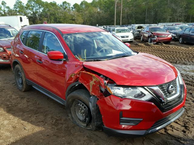 JN8AT2MT5HW393437 - 2017 NISSAN ROGUE S RED photo 1