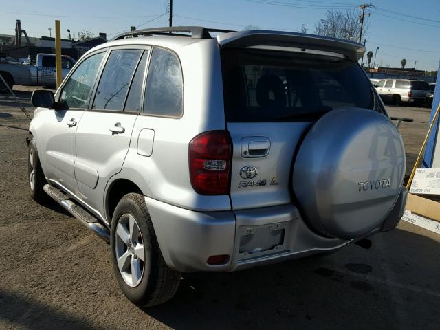 JTEGD20V040031180 - 2004 TOYOTA RAV4 SILVER photo 3