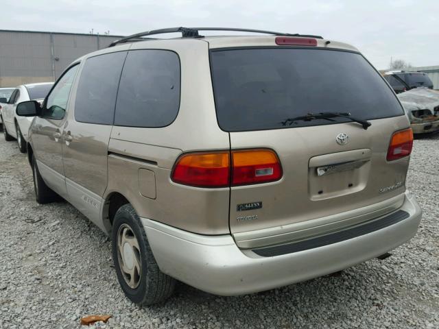 4T3ZF13C8YU240583 - 2000 TOYOTA SIENNA LE TAN photo 3