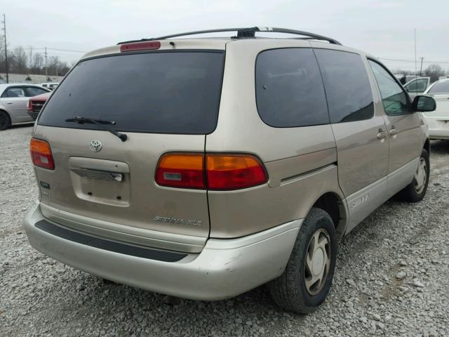 4T3ZF13C8YU240583 - 2000 TOYOTA SIENNA LE TAN photo 4