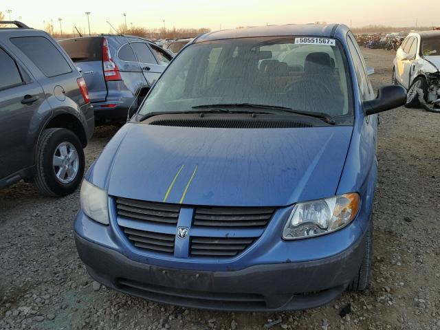 1D4GP25B37B174145 - 2007 DODGE CARAVAN SE BLUE photo 7