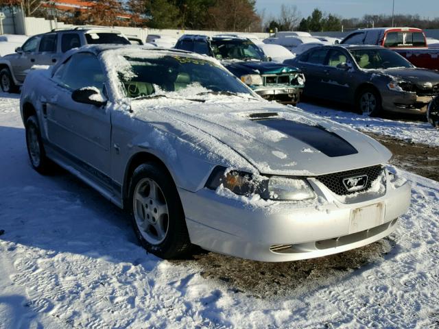 1FAFP44422F189735 - 2002 FORD MUSTANG GRAY photo 1