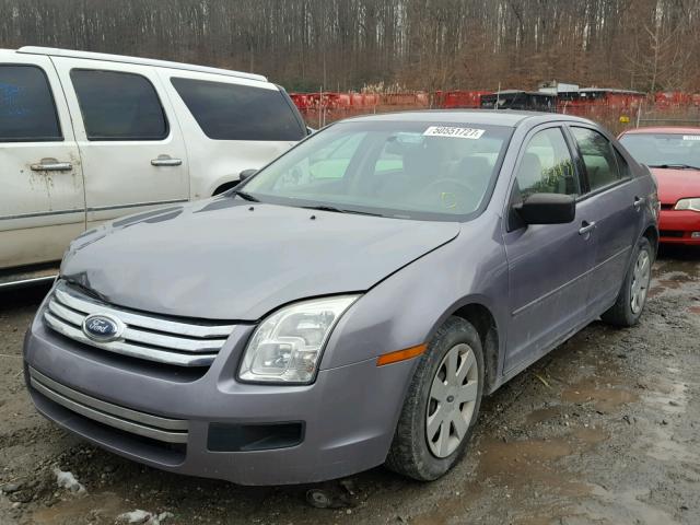 3FAHP06Z27R251350 - 2007 FORD FUSION S GRAY photo 2