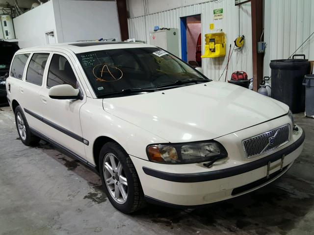 YV1SW58D221199720 - 2002 VOLVO V70 2.4T WHITE photo 1