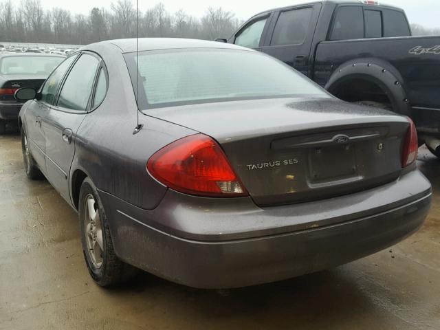 1FAFP55U43A144895 - 2003 FORD TAURUS SES GRAY photo 3